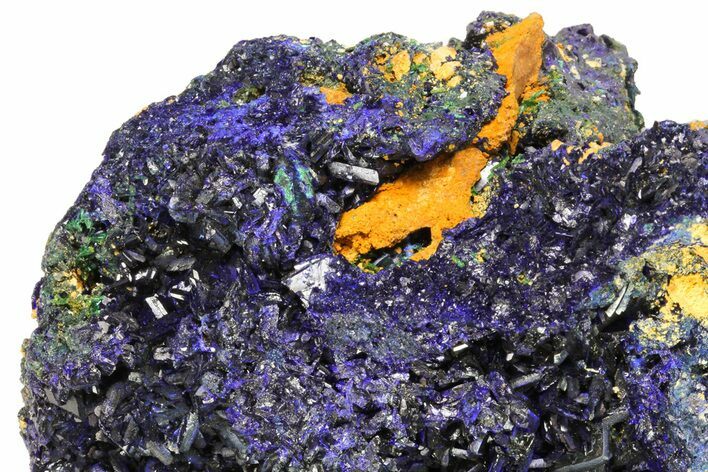 Amazing Azurite Cluster From Laos - Check Out Video! #50779
